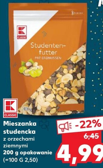 Kaufland Mieszanka studencka oferta