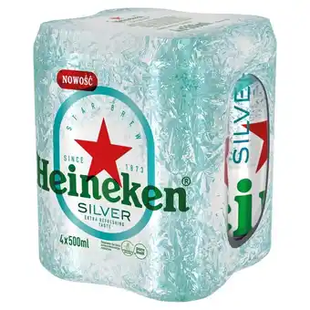 Arhelan Heineken silver piwo jasne 4 x 500 ml oferta