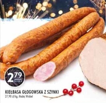 Stokrotka Madej&Wróbel kiełbasa głogowska z szynki 100g oferta