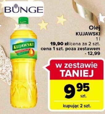 Carrefour Bunge Olej Kujawski 1l oferta