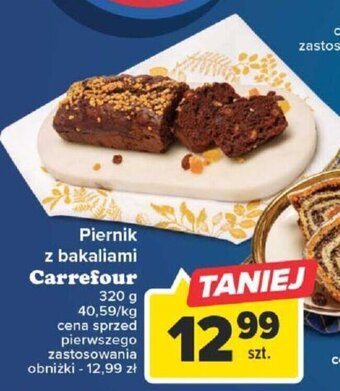 Carrefour Carrefour Piernik z bakaliami 320g oferta