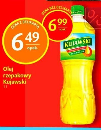 Delikatesy Centrum Olej rzepakowy Kujawski 1l oferta