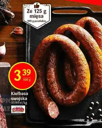 Delikatesy Centrum Kiełbasa swojska 100g oferta