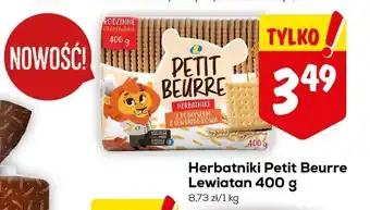 Lewiatan Herbatniki Petit Beurre 400g oferta