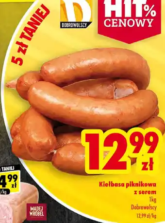 Premium Nasz Sklep Kiełbasa piknikowa z serem 1kg oferta