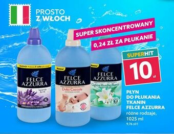 Dealz Płyn do płukania tkanin felce azzurra oferta
