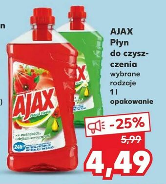 Kaufland AJAX Płyn do czyszczenia oferta