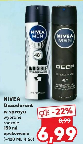 Kaufland NIVEA Dezodorant w sprayu oferta