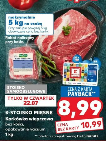 Kaufland K-STOISKO MIĘSNE Karkówka wieprzowa oferta