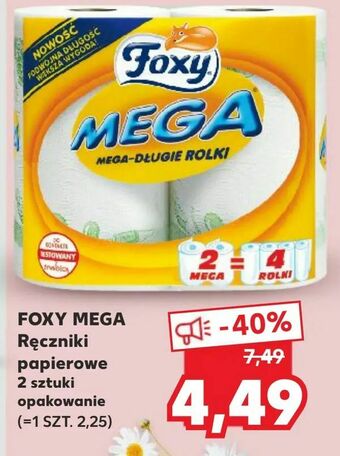 Kaufland FOXY MEGA Ręczniki papierowe oferta