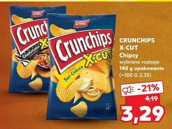 Kaufland CRUNCHIPS X-CUT Chipsy oferta