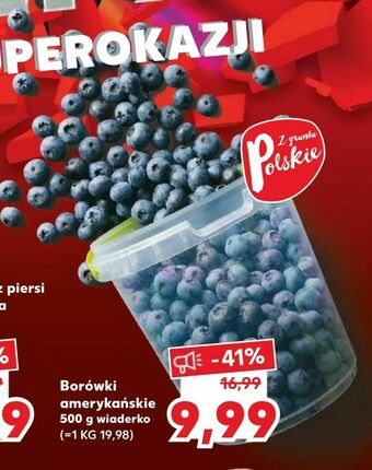 Kaufland Borówki amerykańskie oferta