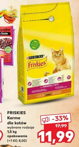 Kaufland FRISKIES Karma dla kotów oferta