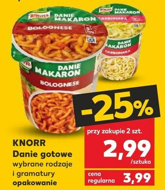 Kaufland KNORR Danie gotowe oferta