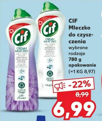 Kaufland CIF Mleczko do czyszczenia oferta