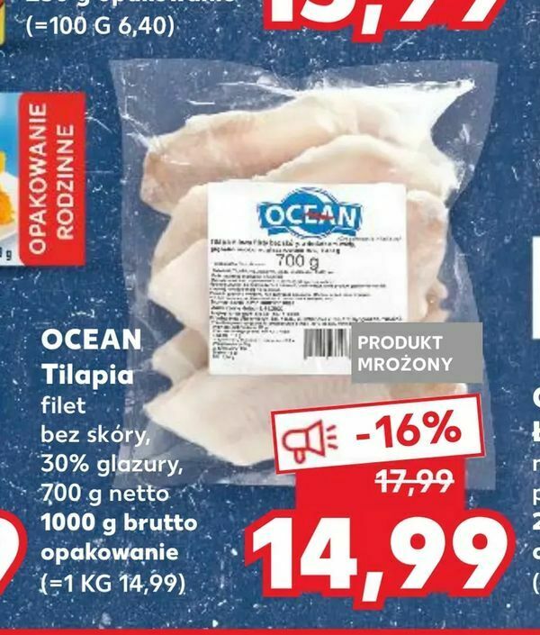 Promocja OCEAN Tilapia w Kaufland