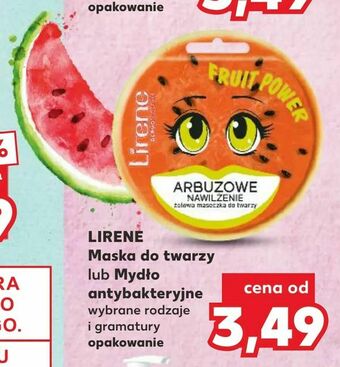 Kaufland LIRENE Maska do twarzy lub Mydło antybakteryjne oferta