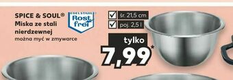 Kaufland SPICE & SOUL ® Miska ze stali nierdzewnej oferta
