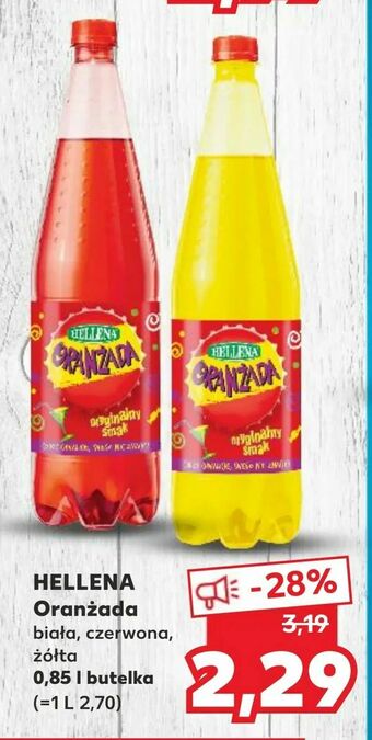 Kaufland HELLENA Oranżada oferta