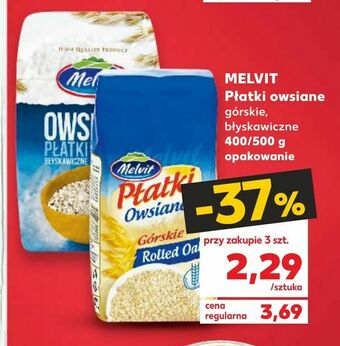 Kaufland MELVIT Płatki owsiane oferta