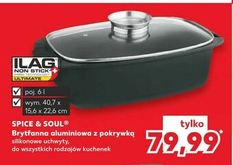 Kaufland SPICE & SOUL ® Brytfanna aluminiowa z pokrywką oferta