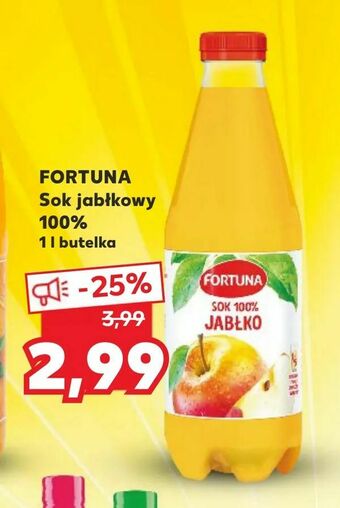 Kaufland FORTUNA Sok jabłkowy 100% oferta