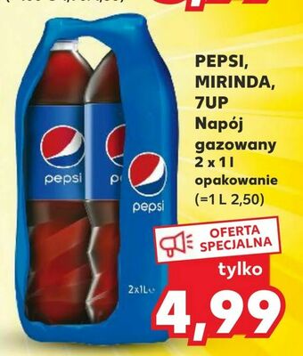 Kaufland PEPSI, MIRINDA, 7UP Napój gazowany oferta
