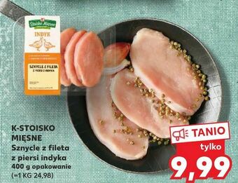 Kaufland K-STOISKO MIĘSNE Sznycle z fileta z piersi indyka oferta