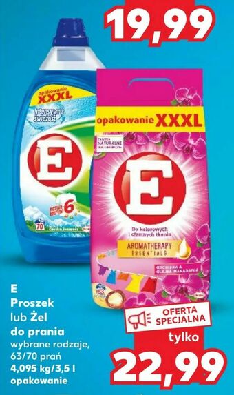 Kaufland E Proszek lub. Żel do prania oferta