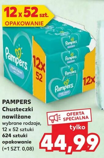 Kaufland PAMPERS Chusteczki nawilżane oferta