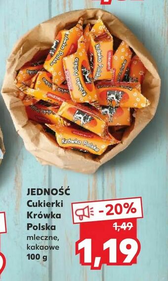 Kaufland JEDNOŚĆ Cukierki Krówka Polska oferta