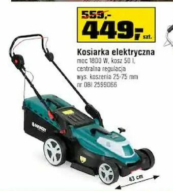 OBI Kosiarka elektryczna oferta