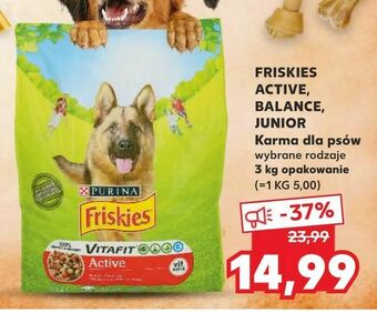 Kaufland FRISKIES ACTIVE, BALANCE, JUNIOR Karma dla psów oferta