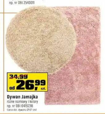 OBI Dywan jamajka oferta