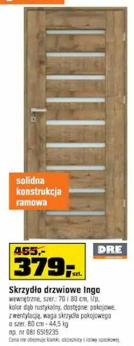OBI Skrzydło drzwiowe Ingo oferta