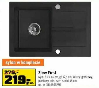 OBI Zlew First oferta