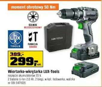 OBI Wiertarko-wkrętarka LUX-Tools oferta
