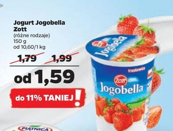 Netto Jogurt truskawka zott jogobella oferta