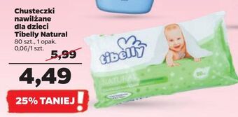Netto Chusteczki nawilżane normal tibelly baby oferta