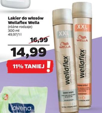Netto Lakier do włosów shiny hold wellaflex oferta