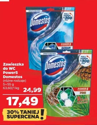 Netto Kostka do wc ocean domestos power5 oferta