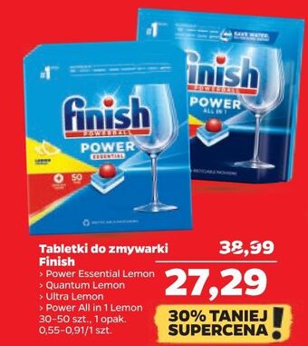 Netto Tabletki do zmywarek lemon finish power essential oferta