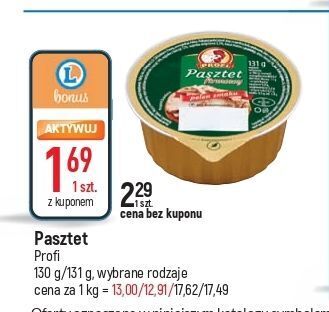 E.Leclerc Pasztet z drobiem firmowy profi wielkopolski oferta