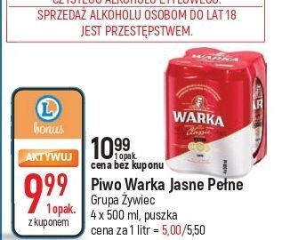 E.Leclerc Piwo warka oferta