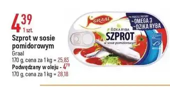 E.Leclerc Szprot w sosie pomidorowym graal oferta