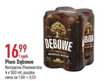 E.Leclerc Piwo dębowe dojrzałe mocne oferta