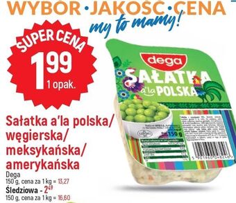 E.Leclerc Sałatka śledziowa dega oferta