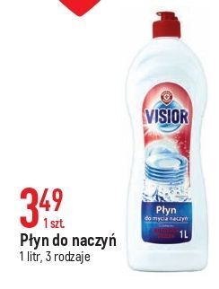 E.Leclerc Płyn do naczyń sensitive wiodąca marka visior oferta