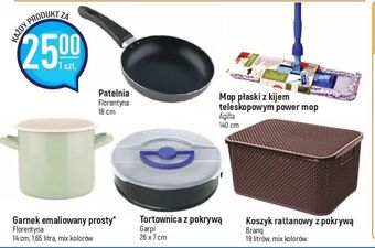 E.Leclerc Garnek emaliowany 14 cm florentyna oferta