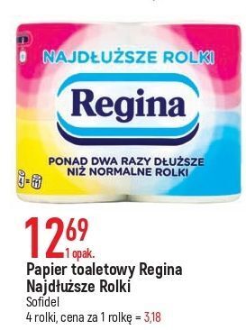 E.Leclerc Papier toaletowy regina najdłuższe rolki oferta